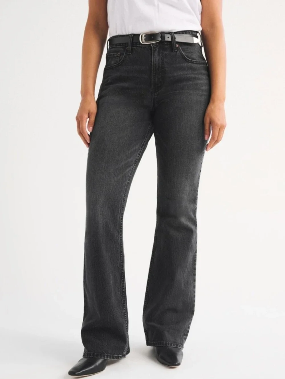 NWT Abercrombie Women's Curve Love High Rise Bootcut Jean